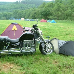 is it that the bikes big or the tent`s small ?