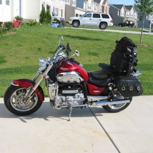 Packed up ready for Ozarks Raid 2005