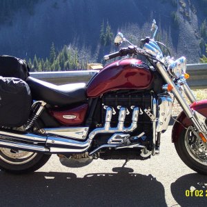 Headed over White Pass, Washington State