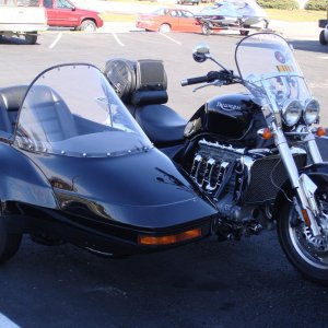 Rokit with Side Car (waitng at dealer for cat delete install)
