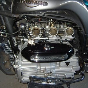 Coolant tank moved