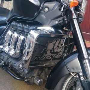 New radiator grill