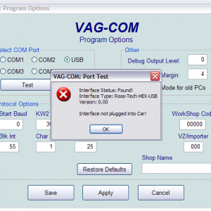 VAG-COM ports