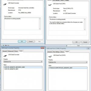 USB port and USB converter drivers