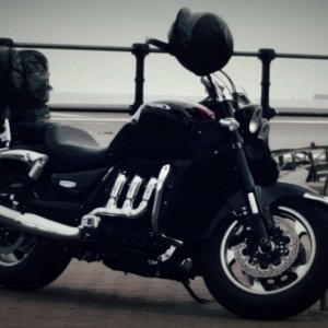 Roadster by the sea..