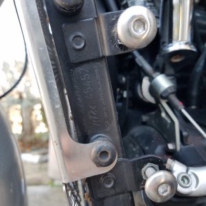 Radiator stamped KTM