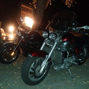 My Dad's 2006 Classic and my 2016 Roadster