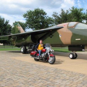 F111F and a Rocket