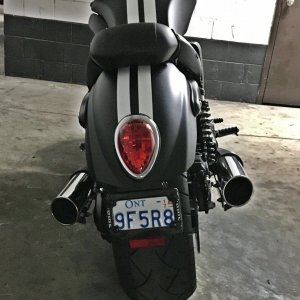 Removed indicators and installed LED strips