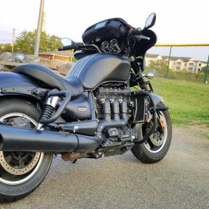 2013 Triumph Rocket Roadster (with extras)