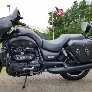 2013 Triumph Rocket Roadster (with extras)
