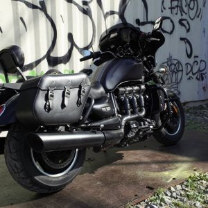 2013 Triumph Rocket Roadster (with extras)