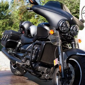 2013 Triumph Rocket Roadster (with extras)