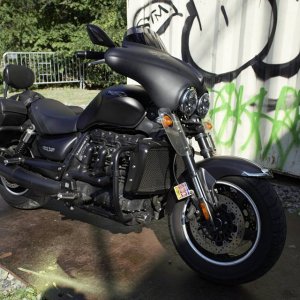 2013 Triumph Rocket Roadster (with extras)