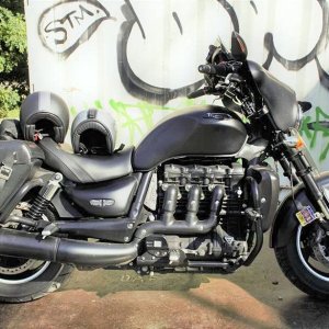 2013 Triumph Rocket Roadster (with extras)