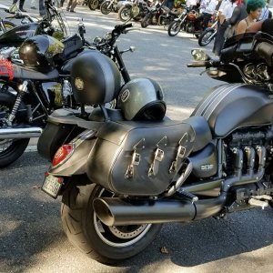 2013 Triumph Rocket Roadster (with extras)