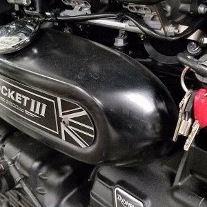 2013 Triumph Rocket Roadster (with extras)