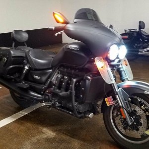 2013 Triumph Rocket Roadster (with extras)