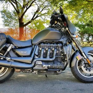 2013 Triumph Rocket Roadster (with extras)