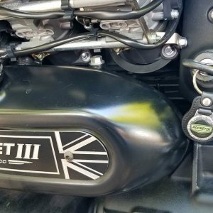 2013 Triumph Rocket Roadster (with extras)
