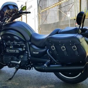 2013 Triumph Rocket Roadster (with extras)