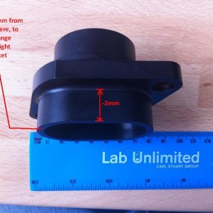 Modifying Carpenter flange 1