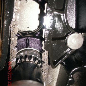 Rocket III crank timing mark TDC #1