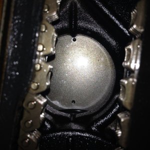 Rocket III crank timing mark TDC #1