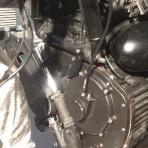TTS Supercharger radiator mounts bent out