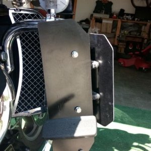 New Legshields rear