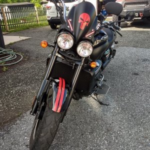 Added red marker/amber turn to flyscreen