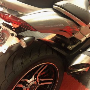 2020 Triumph Rocket 3 Fender Eliminator