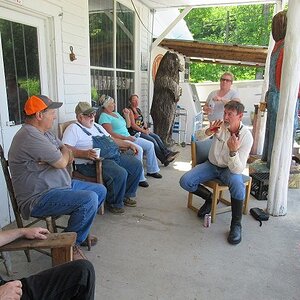 Mel telling stories in WV