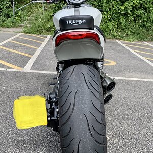 Side mounted plate