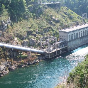 Bottom of Cheoah Dam
