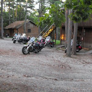 Fellow Rocketeers at Pine Cone Lodge....