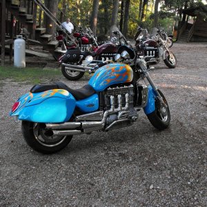 Baby Blue Texas Rocket