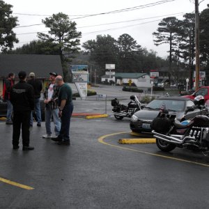 Parking lot discussions