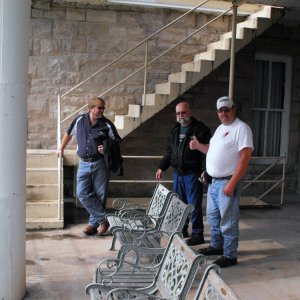 Danno, Tomo and Gunshots...Observation platform