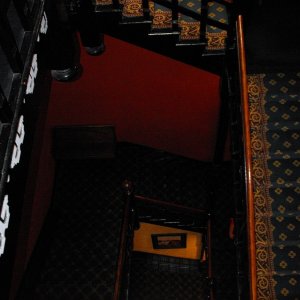 Crescent Hotel..Stairway