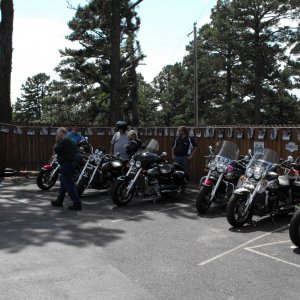 You'd think we were Hardley riders.......