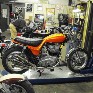 Triumph Hurricane....