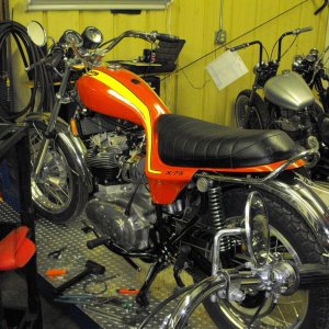 Triumph Hurricane right side.....