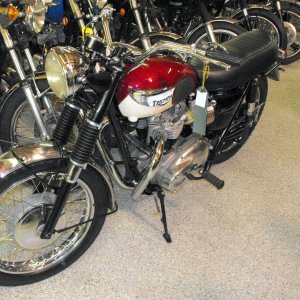 Vintage 60's Triumph 650 Twin
