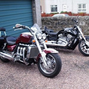 rocket and v-rod muscle