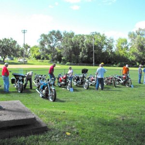 28th Annual Motorcycle Rally, Marne, Iowa 2009