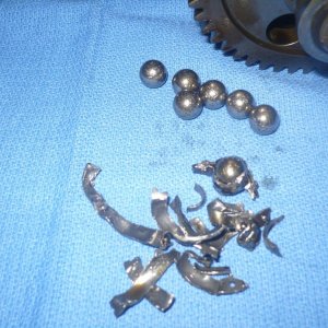 bearings and cage parts