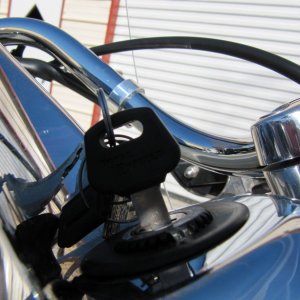 Royal Enfield key starts my rocket
