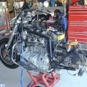 Naked R3 left side