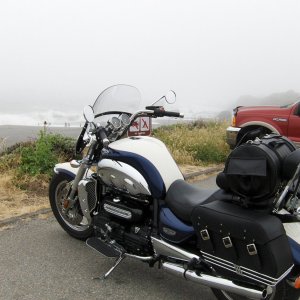 Fog rollin in